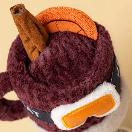 Jellycat Amuseables Mullover Spiced Drink Plüschfigur mit orange Becher