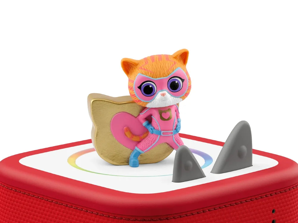 Tonie Hörfigur SuperKitties: Ginny auf der Toniebox