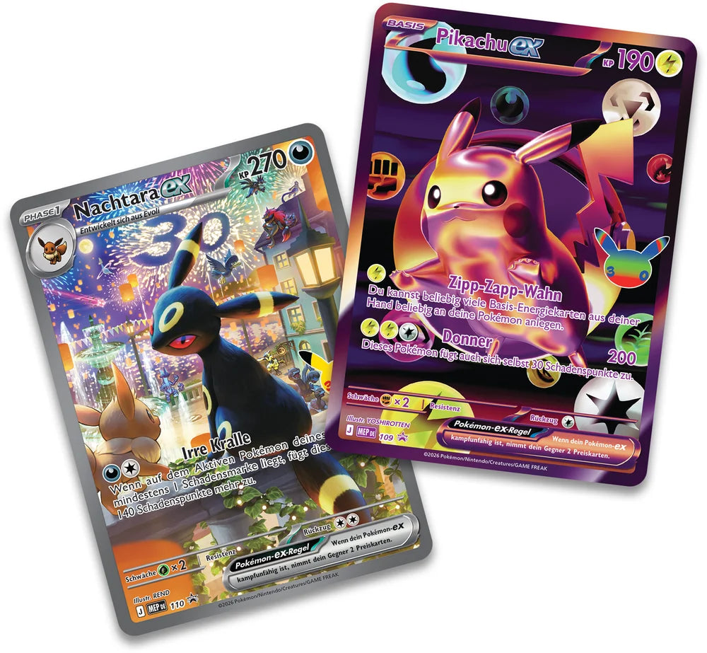 Pokémon-Sammelkartenspiel: Ultra-Premium-Kollektion 30 Jahre: Nacht