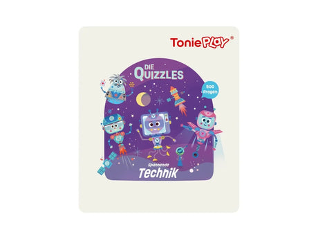 Produktcover Die Quizzles – Spannende Technik, Keyvisual