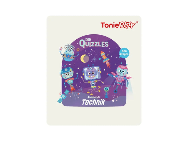 Produktcover Die Quizzles – Spannende Technik, Keyvisual