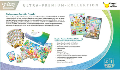 Pokémon-Sammelkartenspiel: Ultra-Premium-Kollektion 30 Jahre: Tag
