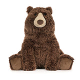 Jellycat Bizzlestomp Bear Plüschtier Bär braun sitzend