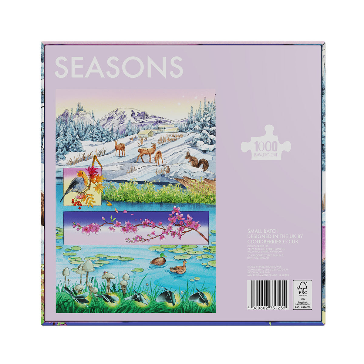 Cloudberries | Jahreszeiten - Seasons | Puzzle | 1000 Teile | Kleinserie