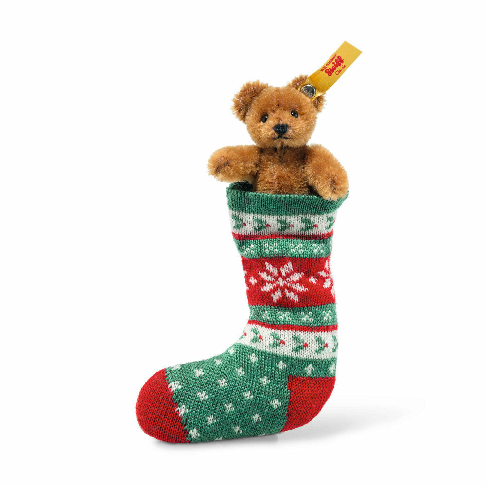 Steiff® | Mini Teddybär in Socke | 8 cm