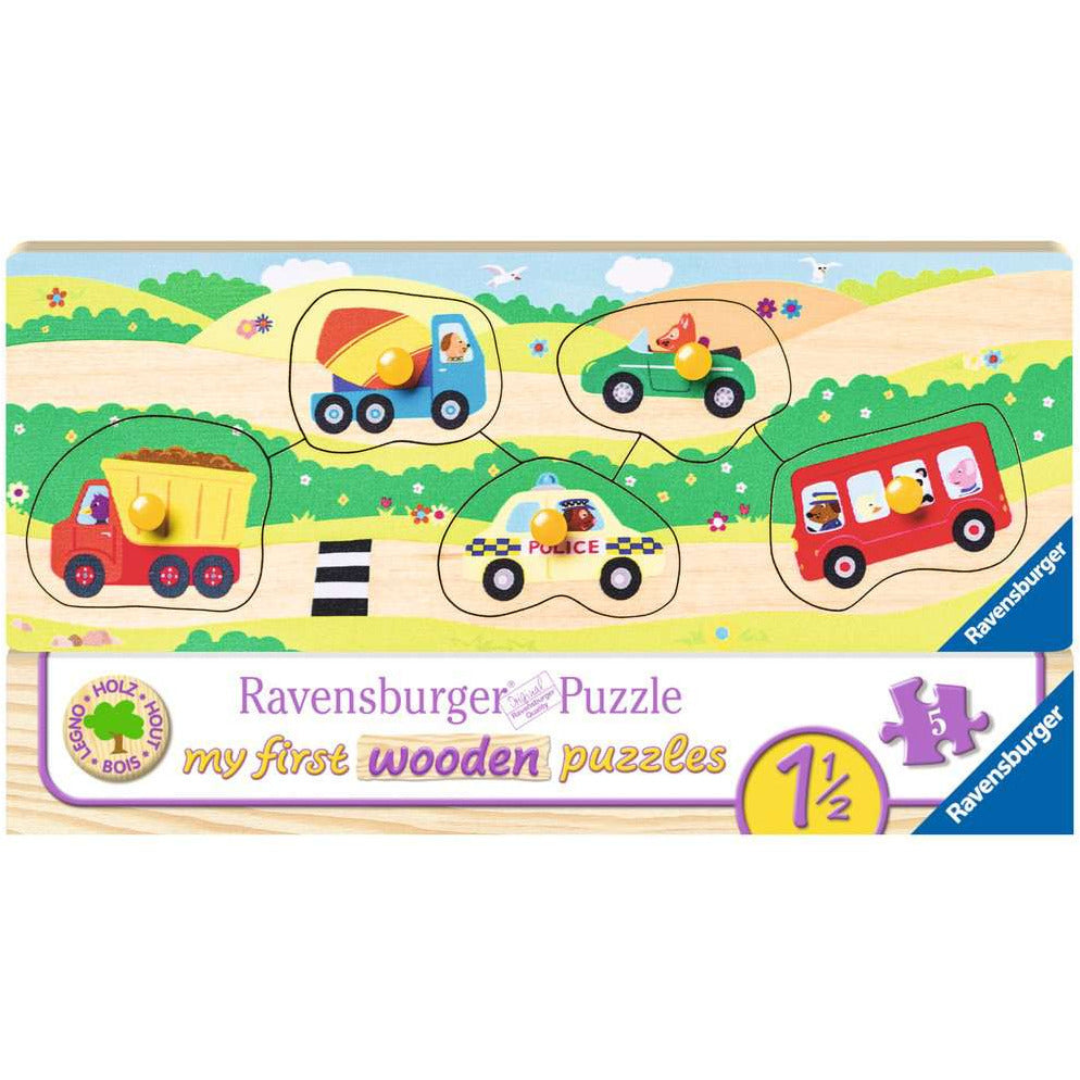 Ravensburger | Allererste Fahrzeuge | Kinderpuzzle | 5 Teile