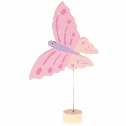 Grimm's | Steckfigur Rosa Schmetterling