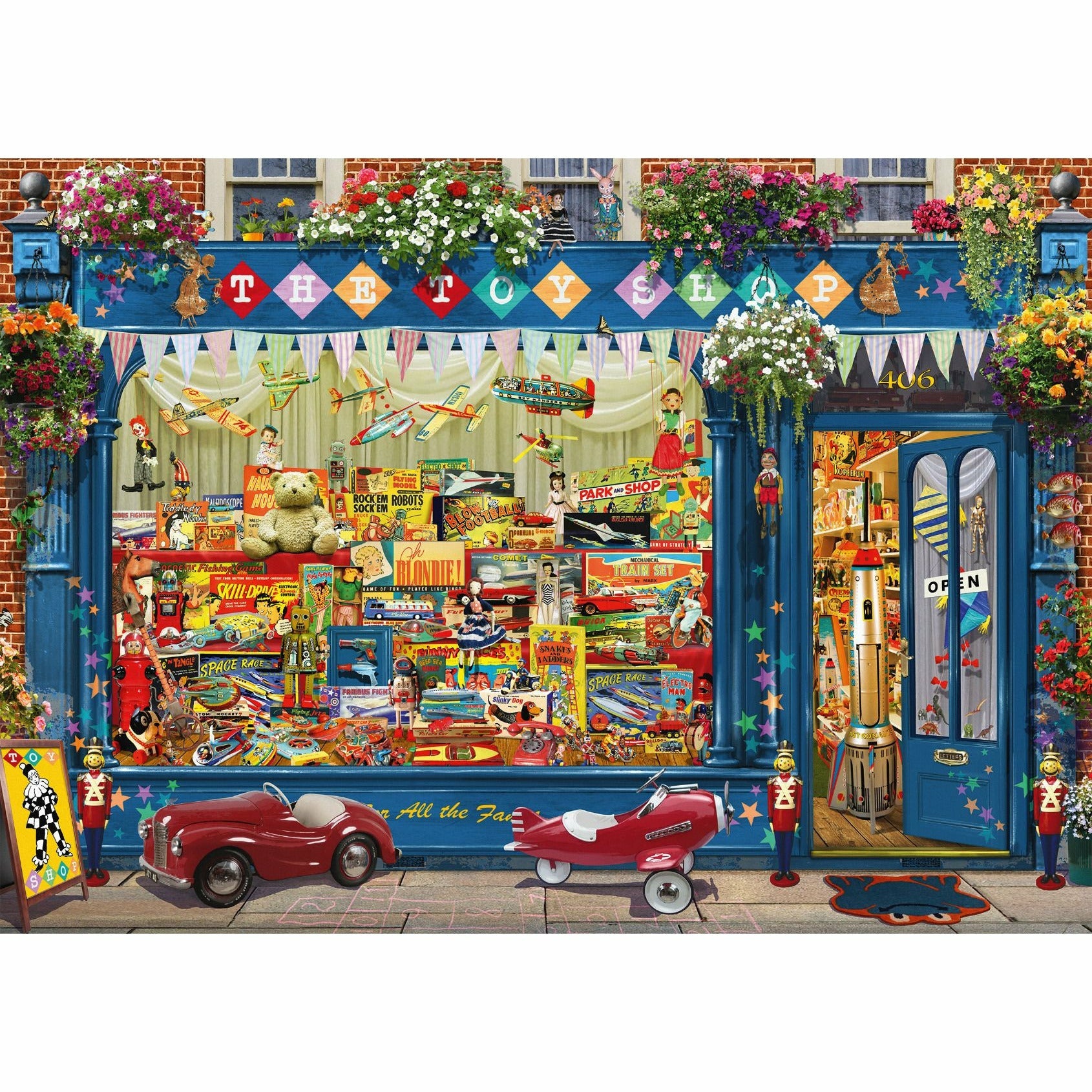 Puzzle | Spielzeugladen | Garry Walton | 1.000 Teile