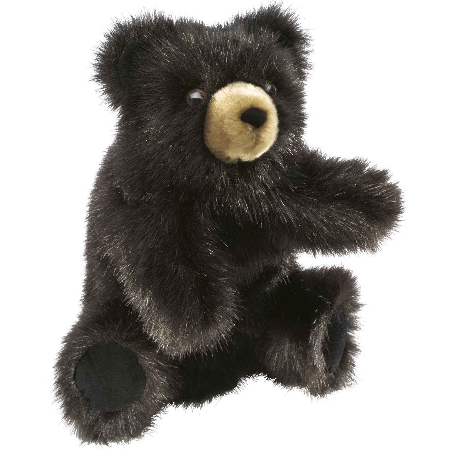 Folkmanis Puppets | Kleiner dunkelbrauner Bär / Baby Black Bear