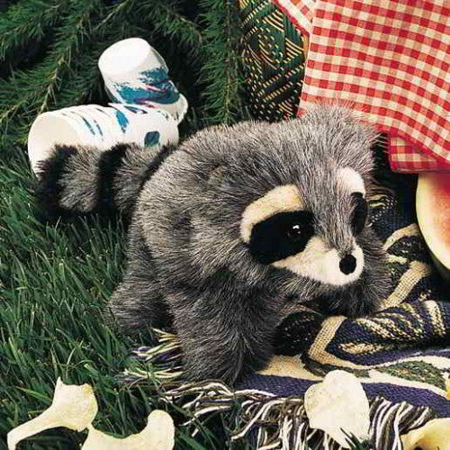 Folkmanis Puppets | Kleiner Waschbär / Baby Raccoon