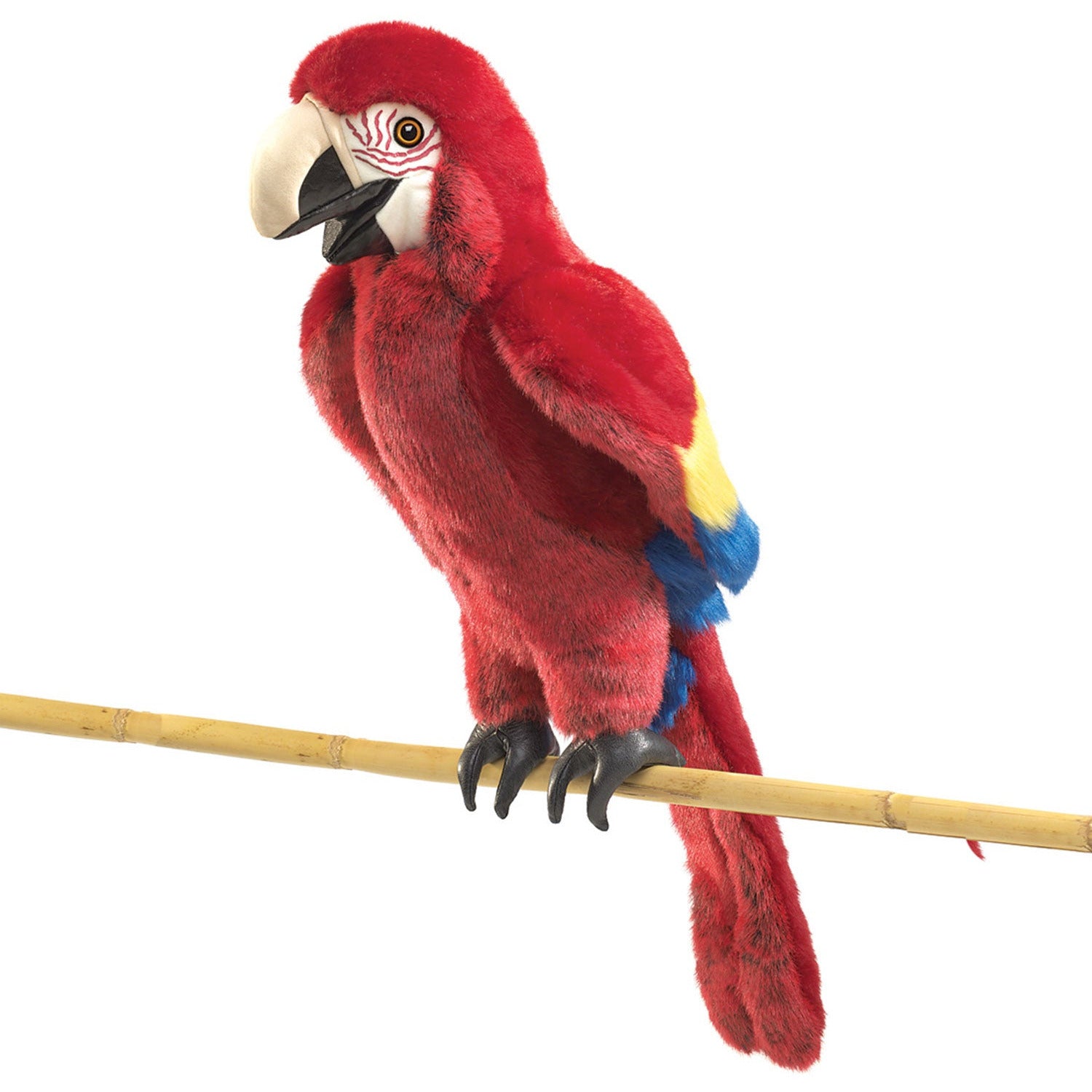 Folkmanis Puppets | Ara / Scarlet Macaw