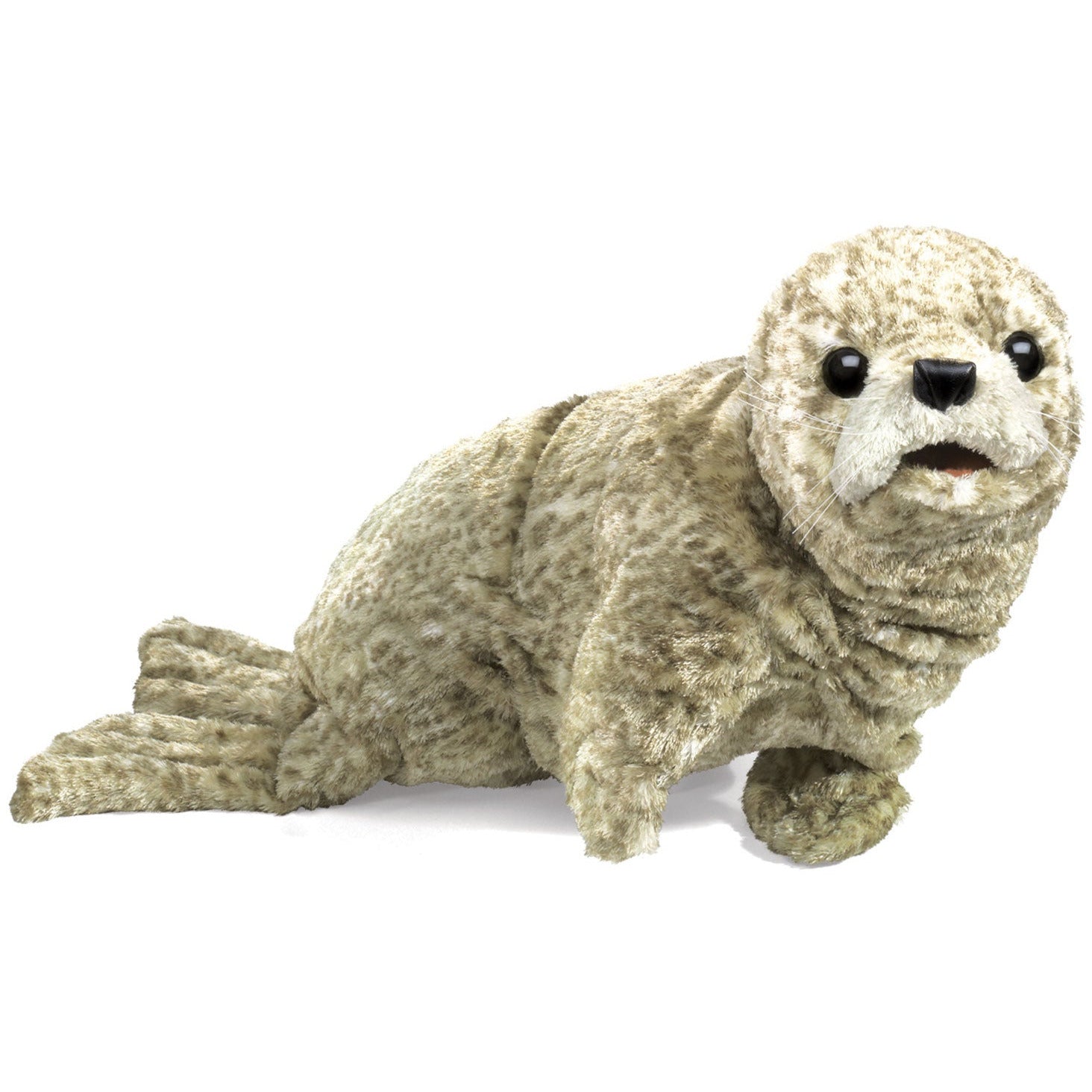 Folkmanis Puppets | Seerobbenbaby, silber / Harbour Seal