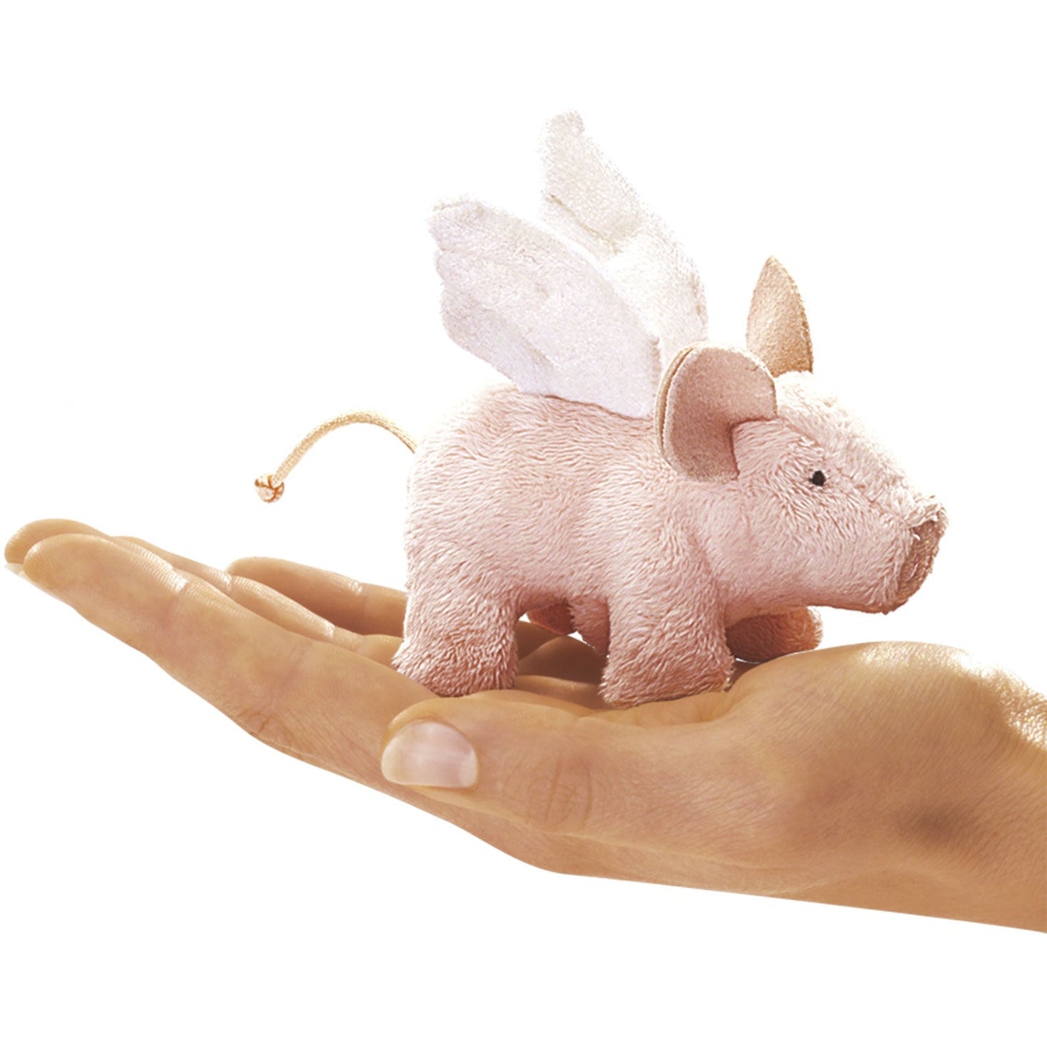 Folkmanis Puppets | Mini Schwein mit Flügeln / Mini Winged Piglet