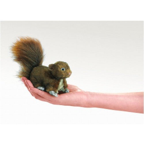 Folkmanis Puppets | Mini Eichhörnchen, rot / Mini Red Squirrel