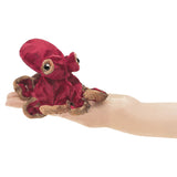 Folkmanis Puppets | Mini Oktopus, rot / Mini Red Octopus