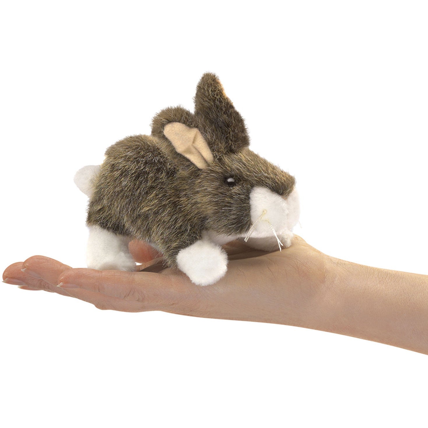 Folkmanis Puppets | Mini Kaninchen / Mini Cottontail Rabbit
