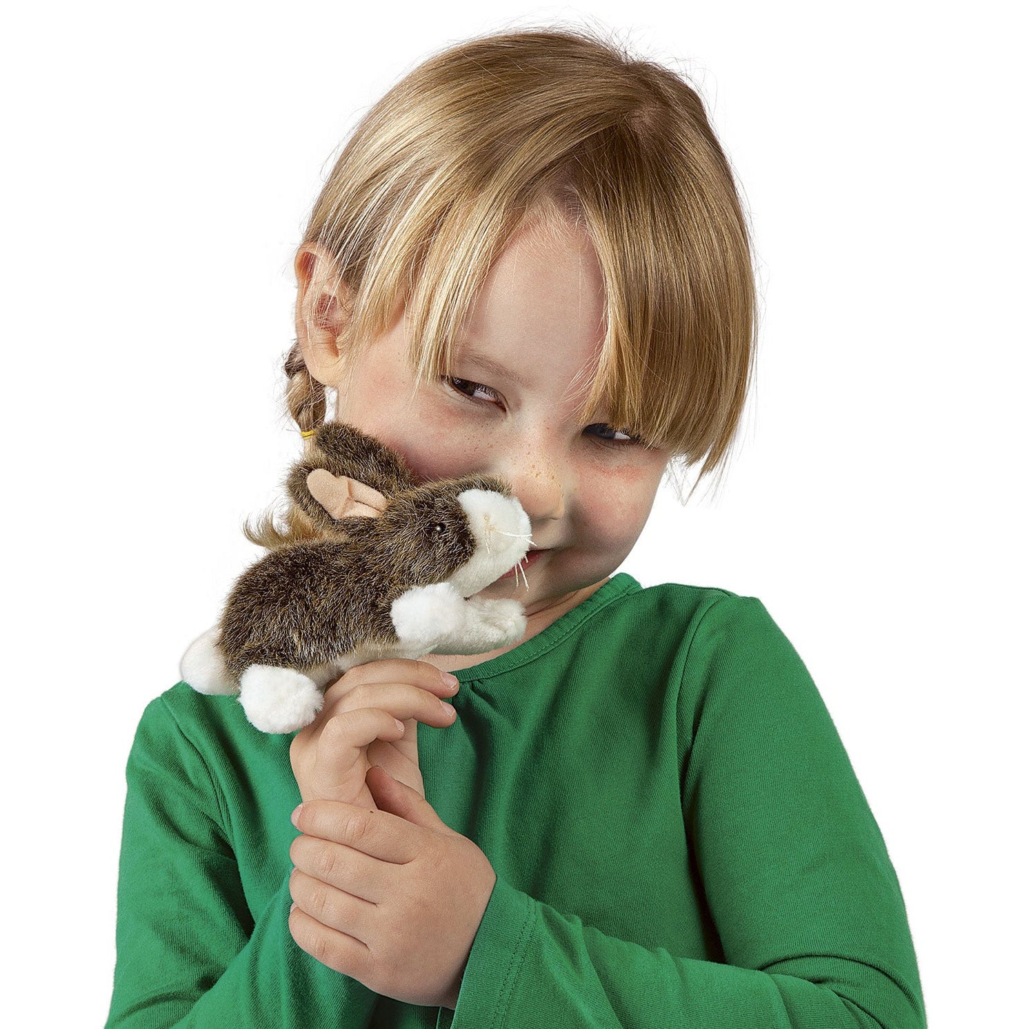 Folkmanis Puppets | Mini Kaninchen / Mini Cottontail Rabbit