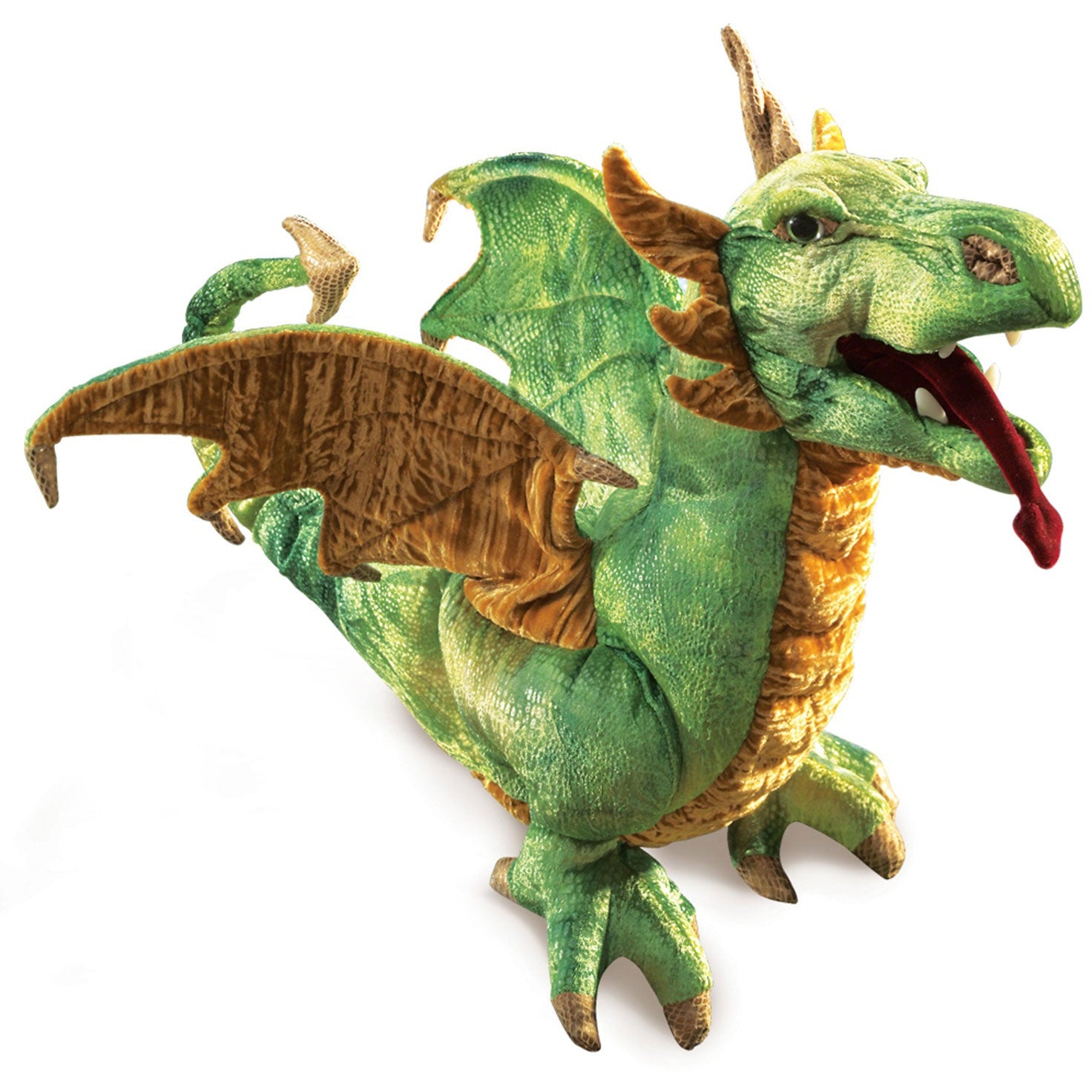 Folkmanis Puppets | Lindwurm-Drache / Wyvern Dragon