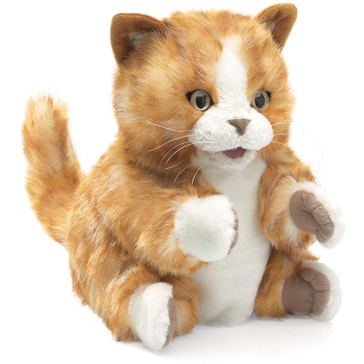 Folkmanis Puppets | Kätzchen orange-braun / Orange Tabby Kitten