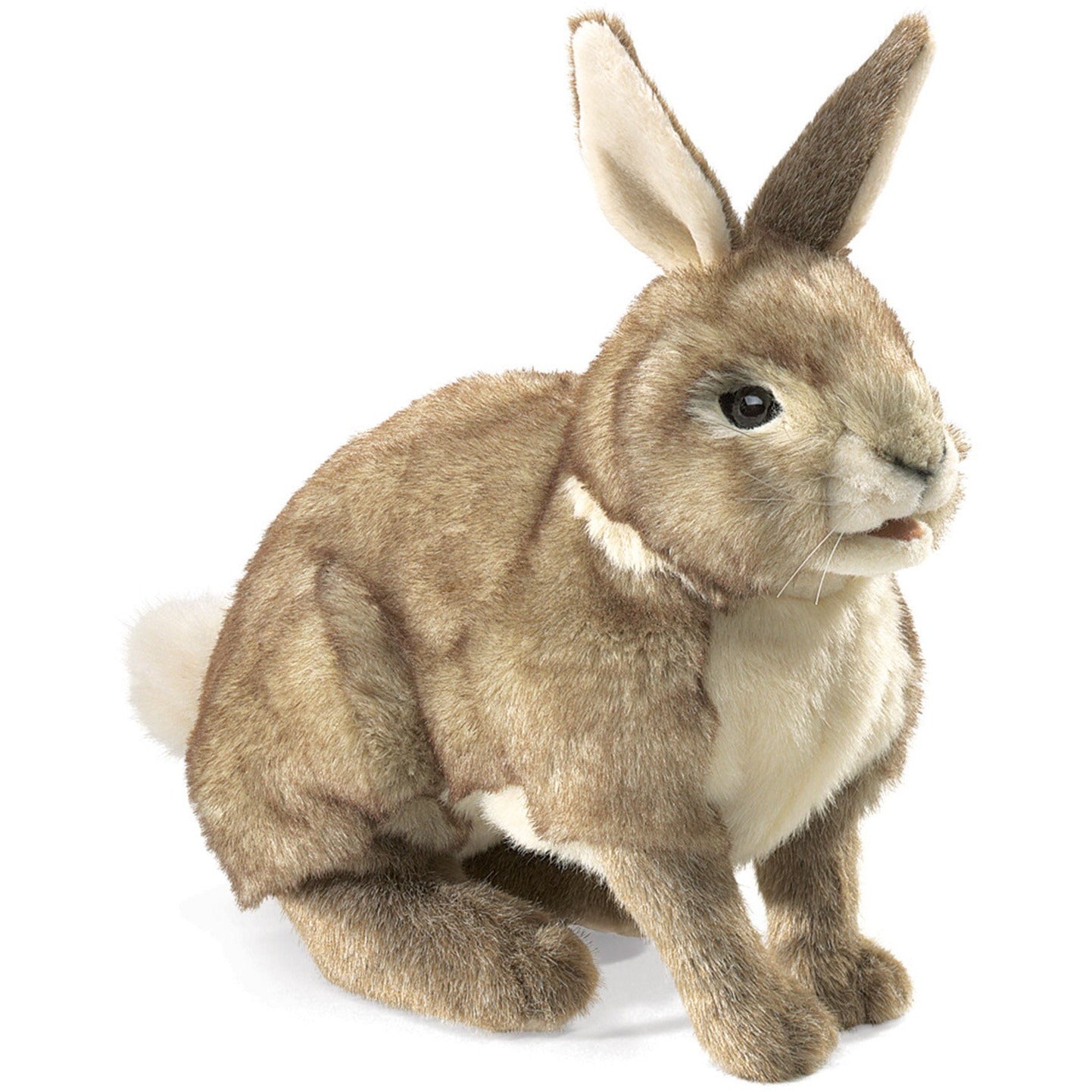 Folkmanis Puppets | Baumwollschwanz-Kaninchen / Rabbit, Cottontail