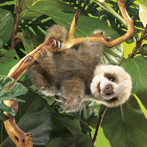 Folkmanis Puppets | Faultierbaby / Baby Sloth