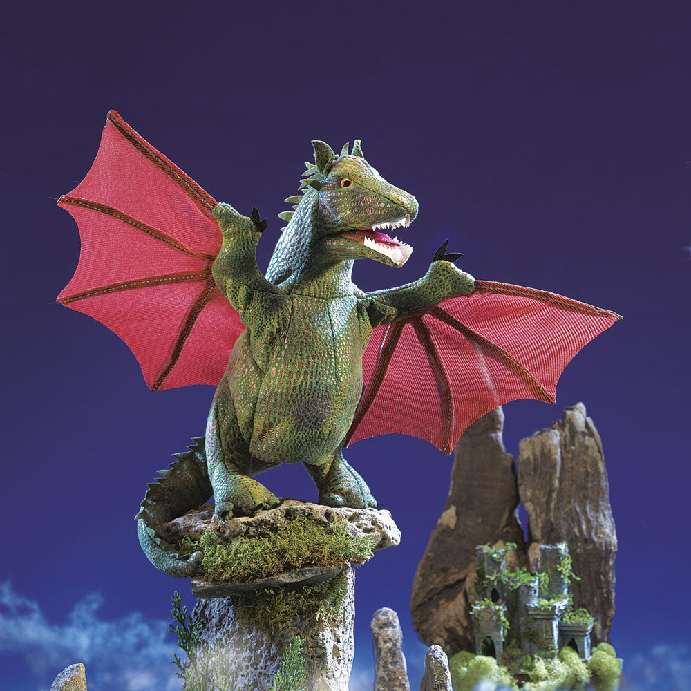 Folkmanis Puppets | Drache mit Schwingen / Winged Dragon
