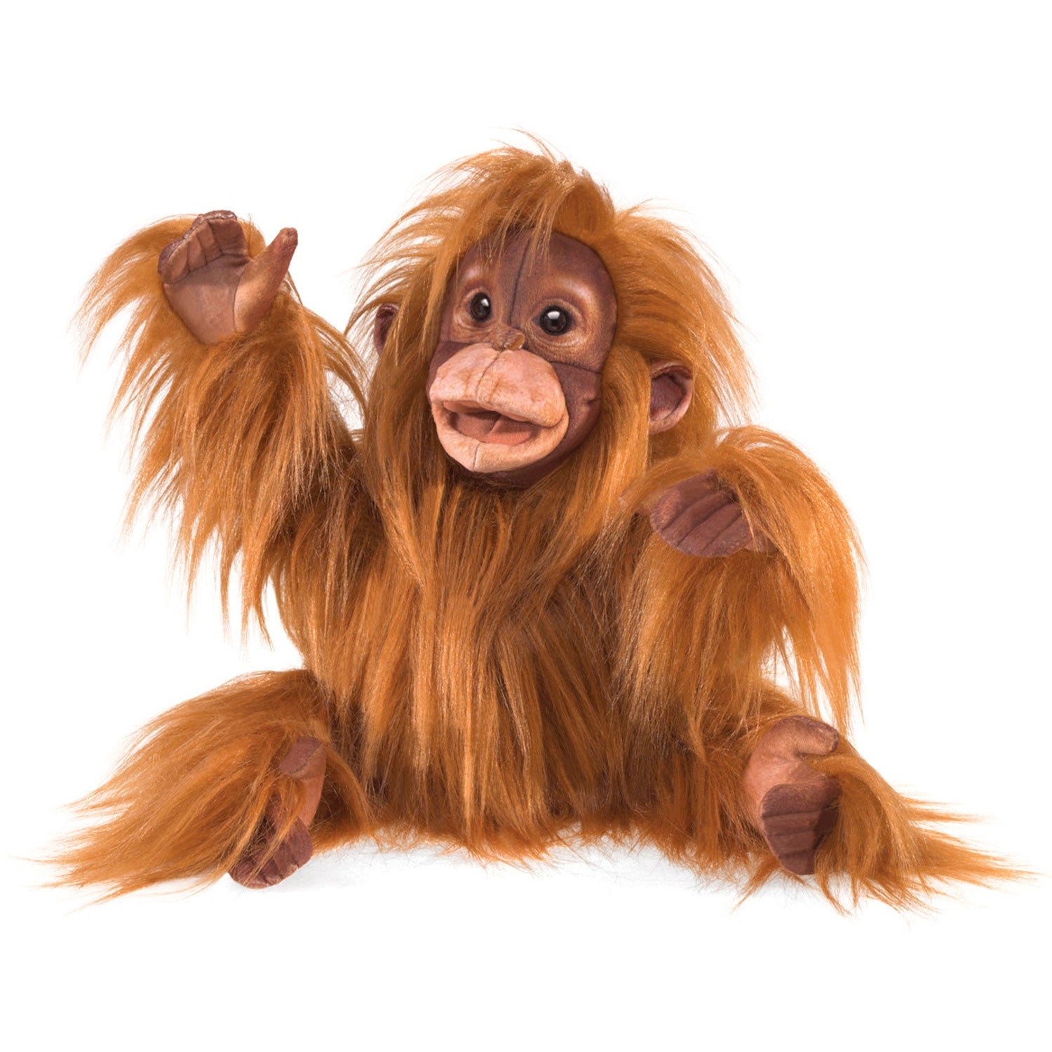 Folkmanis Puppets | Baby Orang-Utan / Baby Orangutan