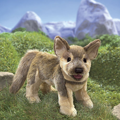 Folkmanis Puppets | Schäferhundwelpe / German Shepherd Puppy