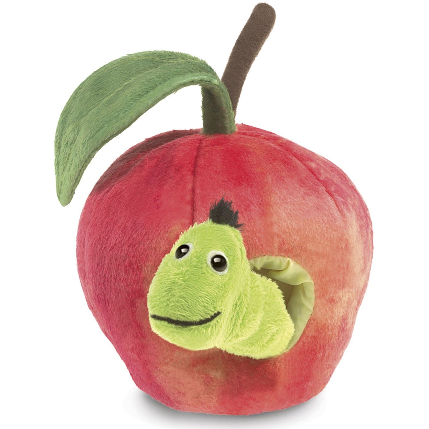 Folkmanis Puppets | Wurm im Apfel / Worm in Apple