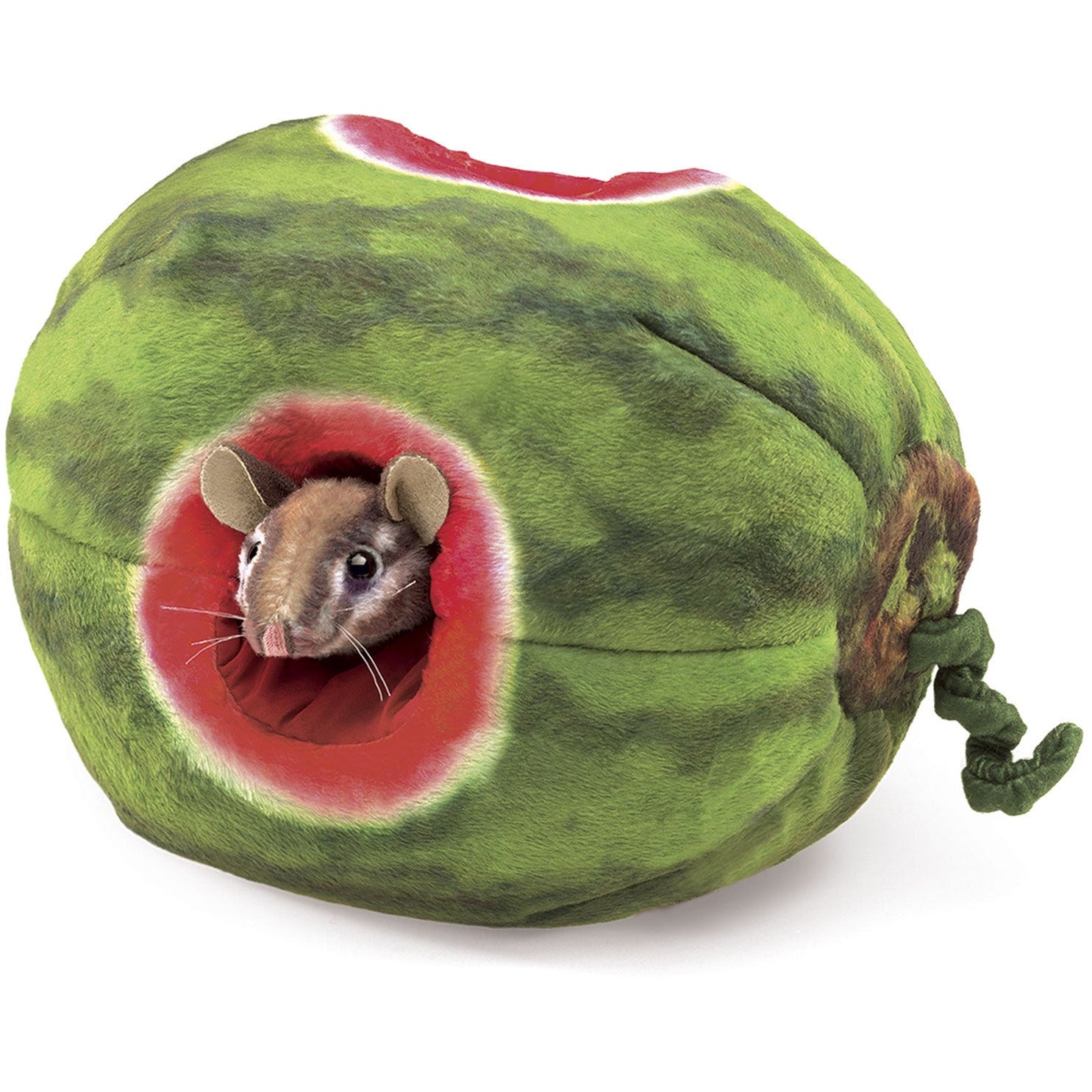 Folkmanis Puppets | Streifenhörnchen in Melone / Chipmunk in Watermelon