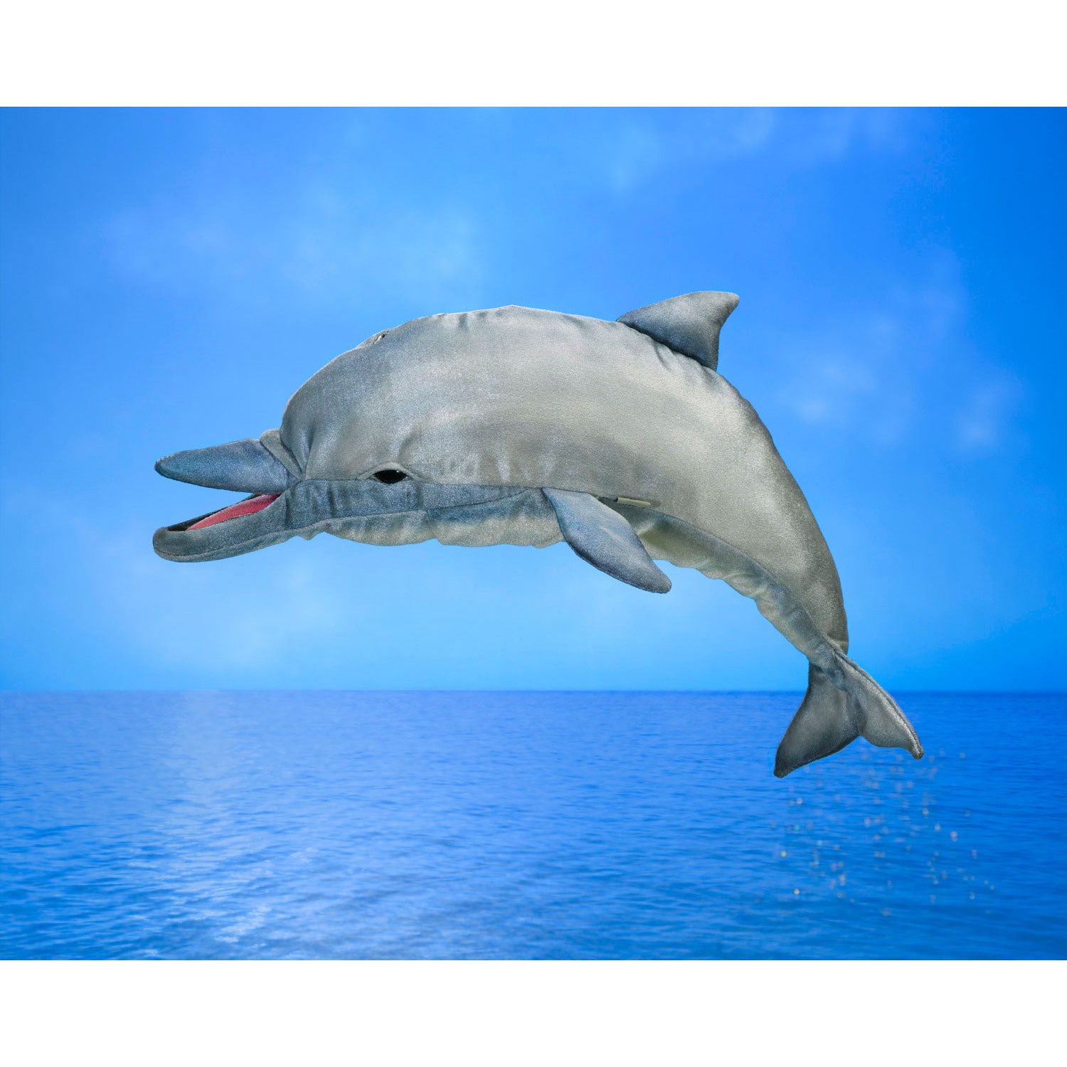 Folkmanis Puppets | Delfin, mit Soundeffekt / Whistling Dolphin