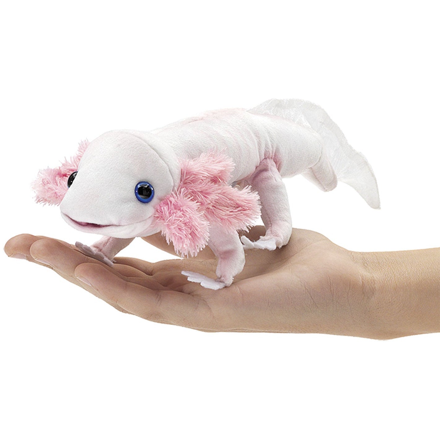 Folkmanis Puppets | mexikanischer Schwanzlurch / Axolotl