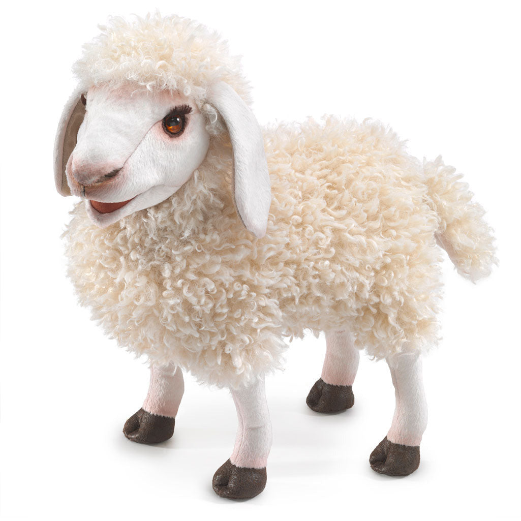 Folkmanis Puppets | Wolliges Schaf / Wooly Sheep