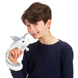 Folkmanis Puppets | Drachenarmband weiß / Pearl Dragon Wristlet