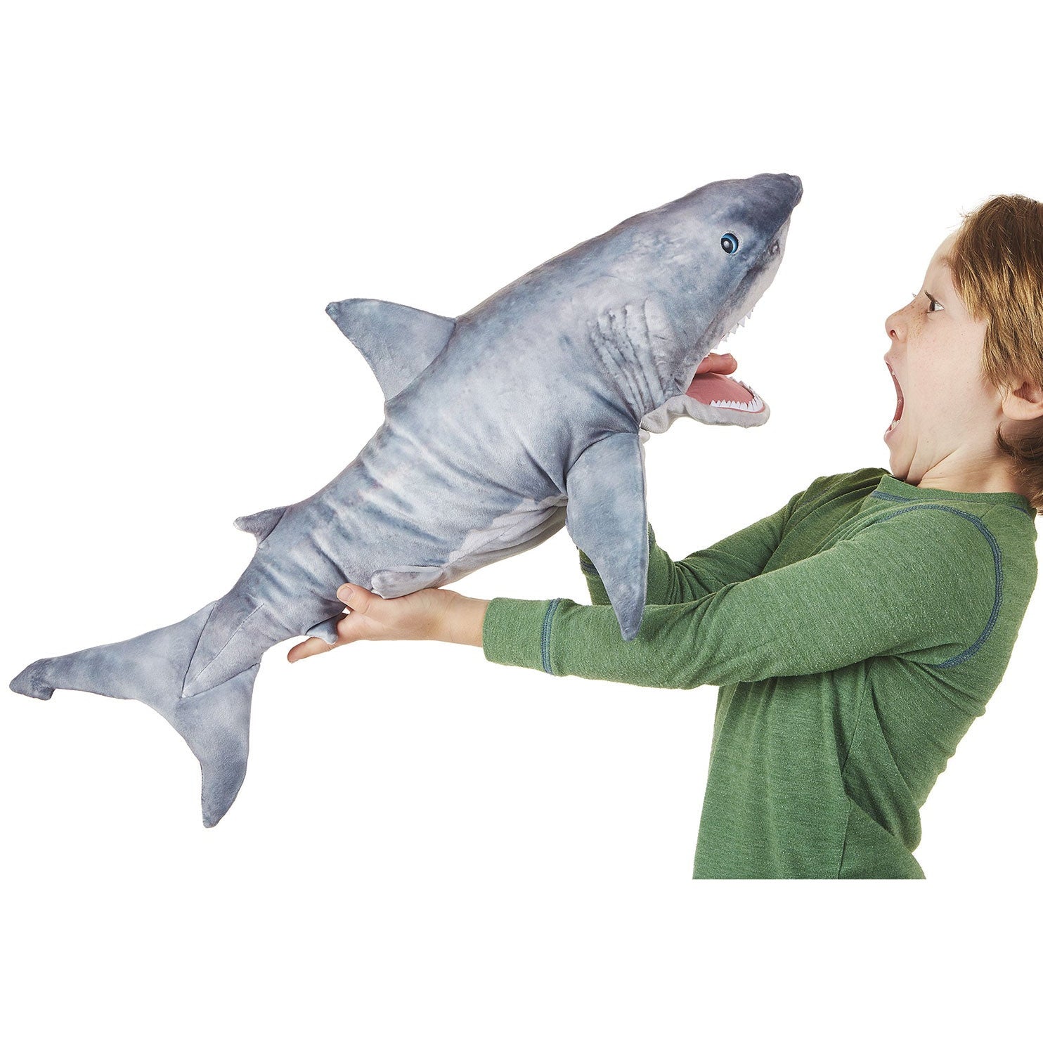 Folkmanis Puppets | Weißer Hai / Great white shark
