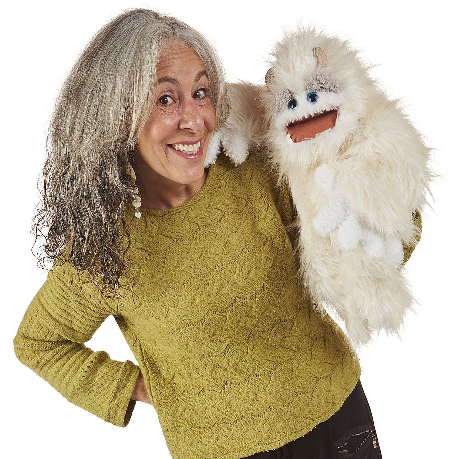 Folkmanis Puppets | Schneemensch / Yeti