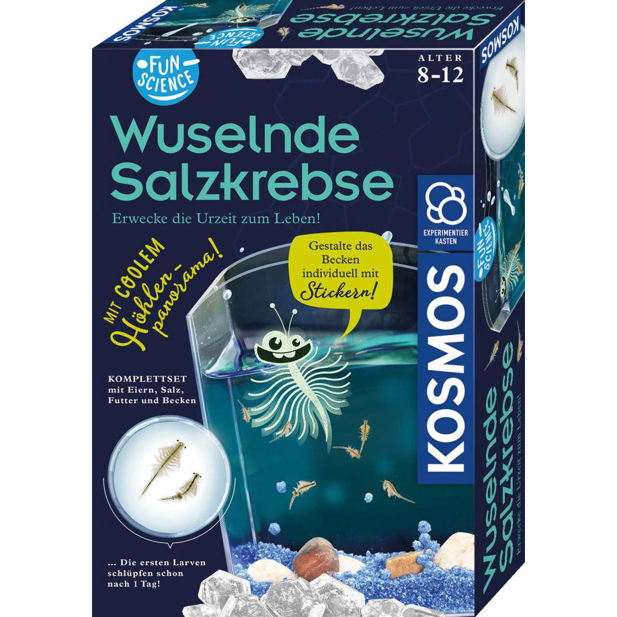 KOSMOS | Fun Science Wuselnde Salzkrebse