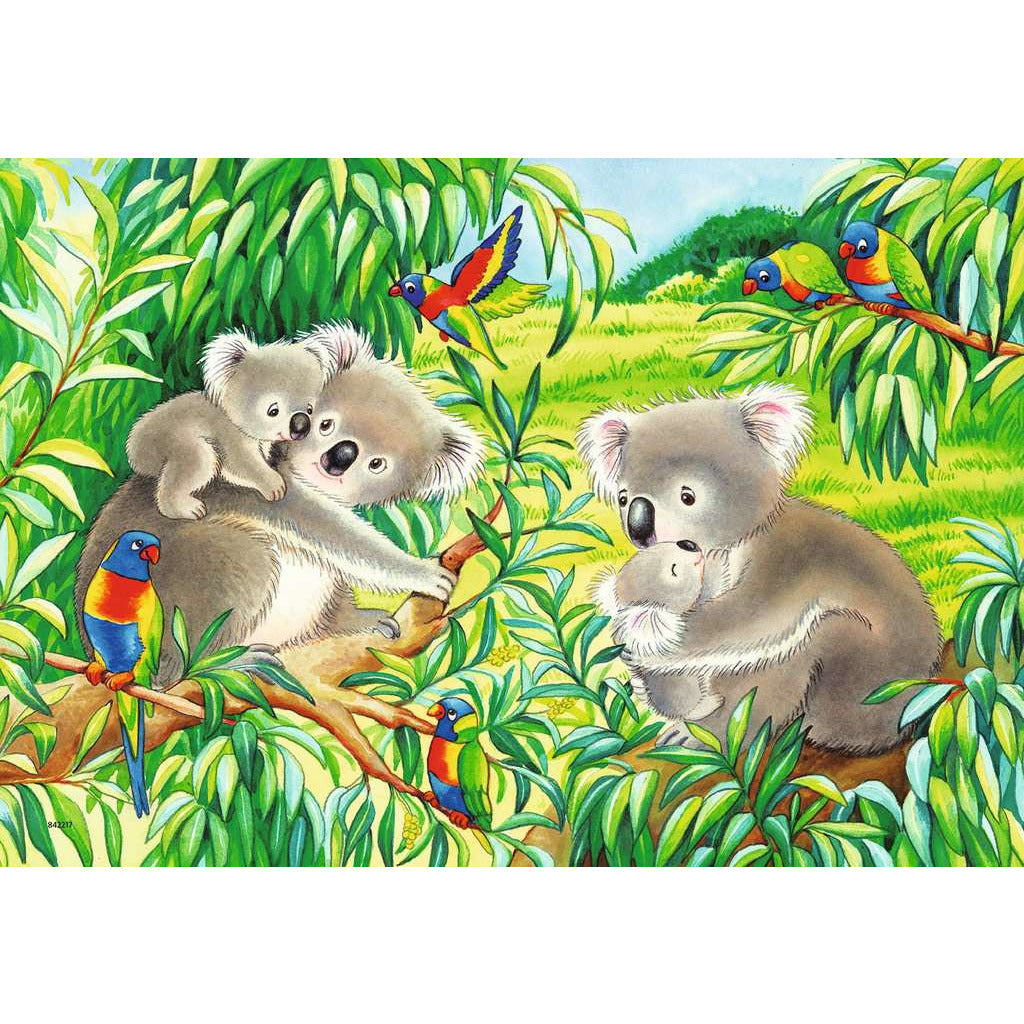Ravensburger | Süße Koalas und Pandas | Kinderpuzzle | 24 Teile
