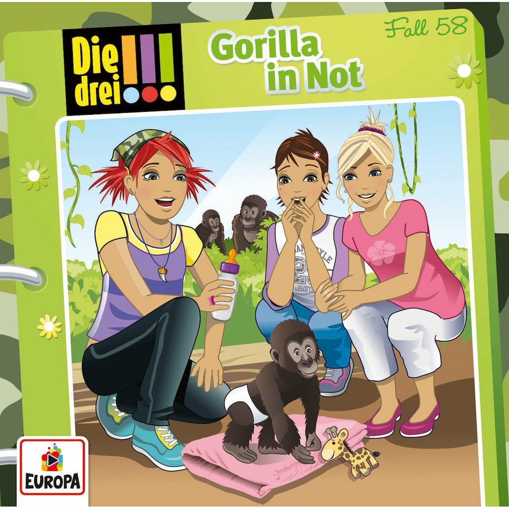 CD !!! 58 Gorilla in Not