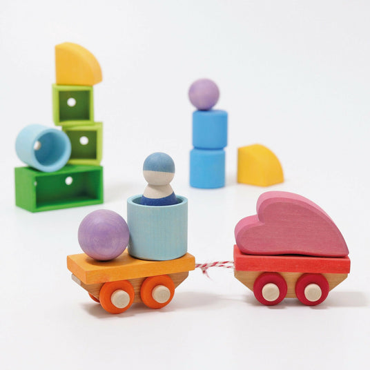 Grimm's | Bauspiel Holzzug