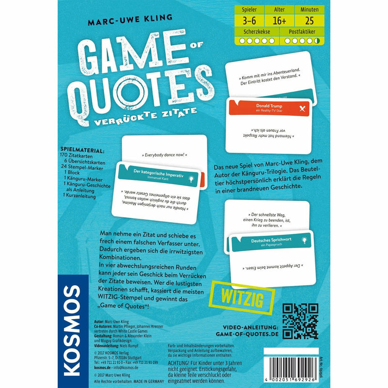 KOSMOS | Game of Quotes