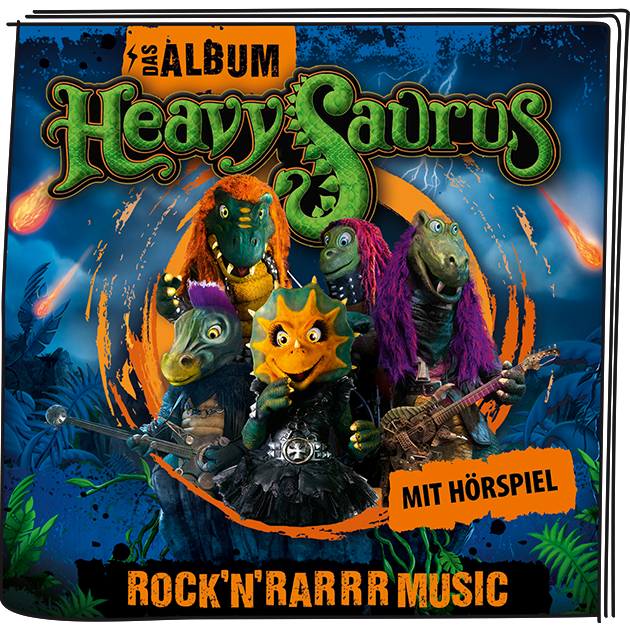 Tonie | Heavysaurus - Rock'n Rarrr Music