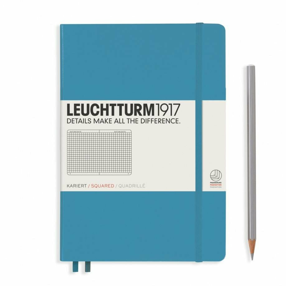 Notizbuch Medium (A5), Hardcover, 251 nummerierte Seiten