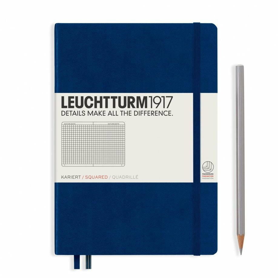 Notizbuch Medium (A5), Hardcover, 251 nummerierte Seiten