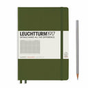 Notizbuch Medium (A5), Hardcover, 251 nummerierte Seiten