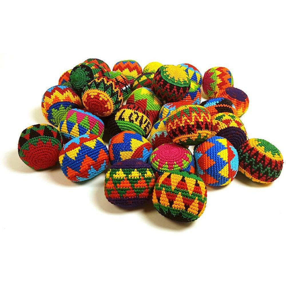 Jonglierball gehäkelt - ca. Ø 55mm, ca. 40-80g
