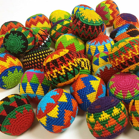 Jonglierball gehäkelt - ca. Ø 55mm, ca. 40-80g