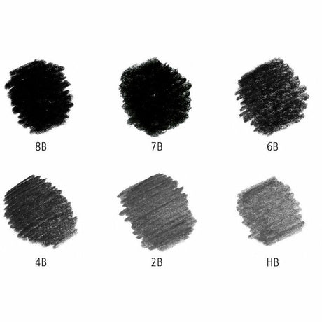 Bleistift Lumo. black 6ST 100% PEFC