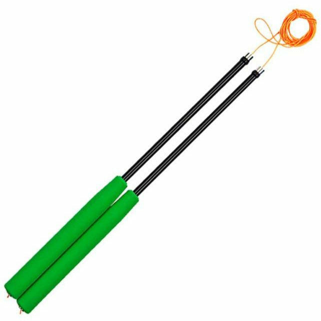 Handstäbe Carbon 41cm | grün/schwarz | L 41,00cm