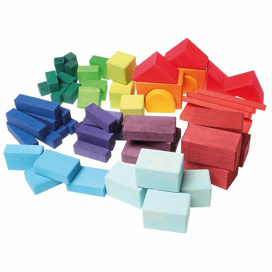 Grimm's | 60 bunte Geo Klötze